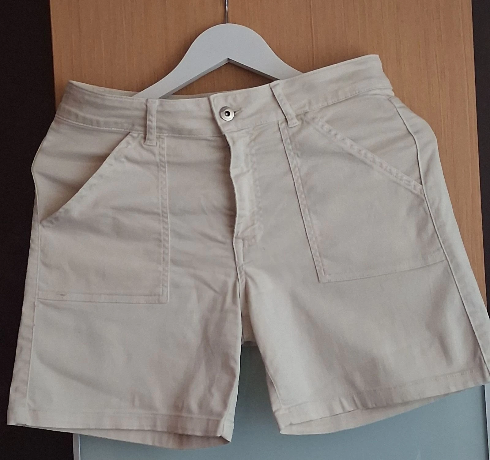 Pantalon corto beigs